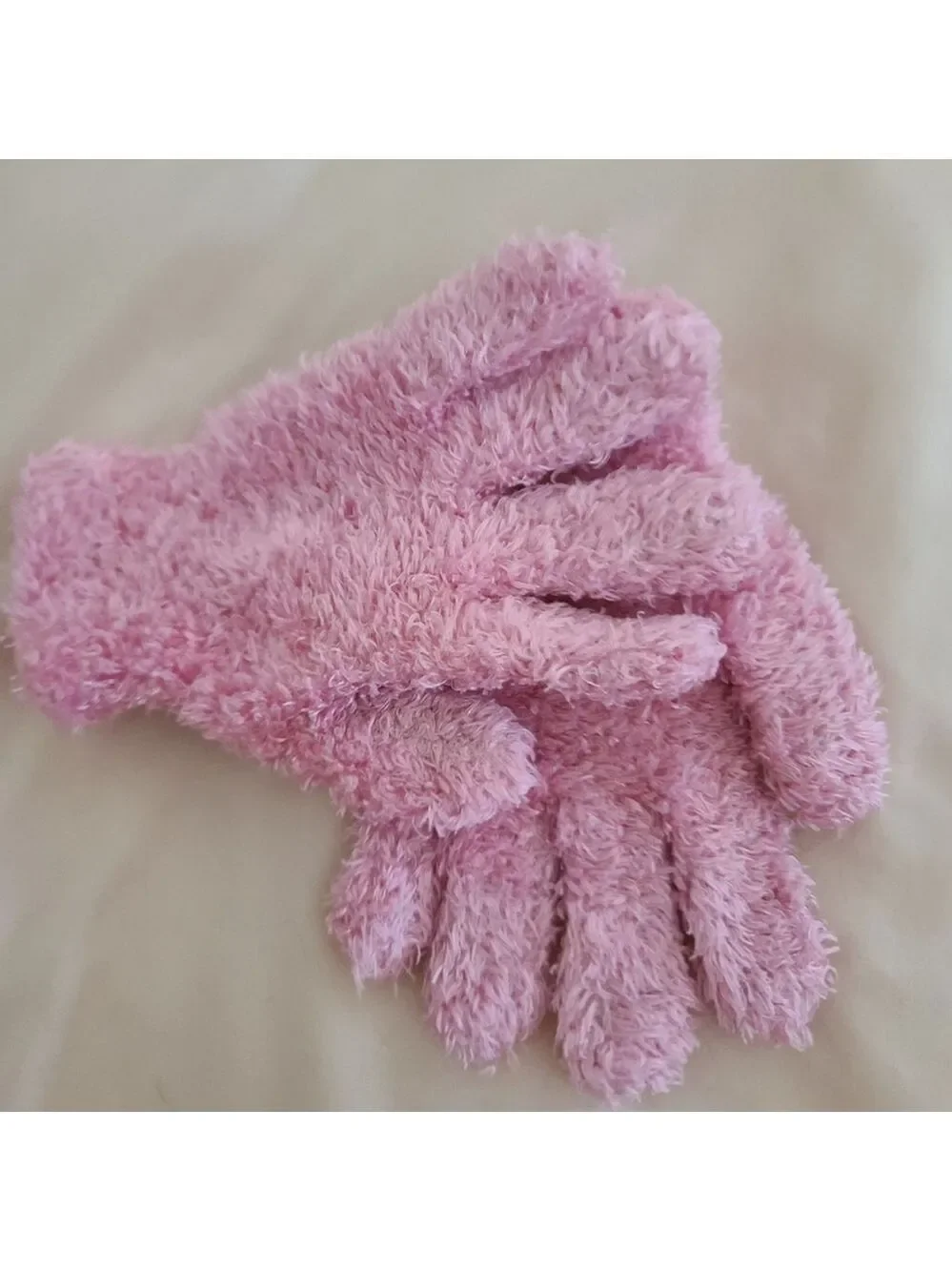 Girls Winter Bundle Set Sweater Hat Gloves L 10/12